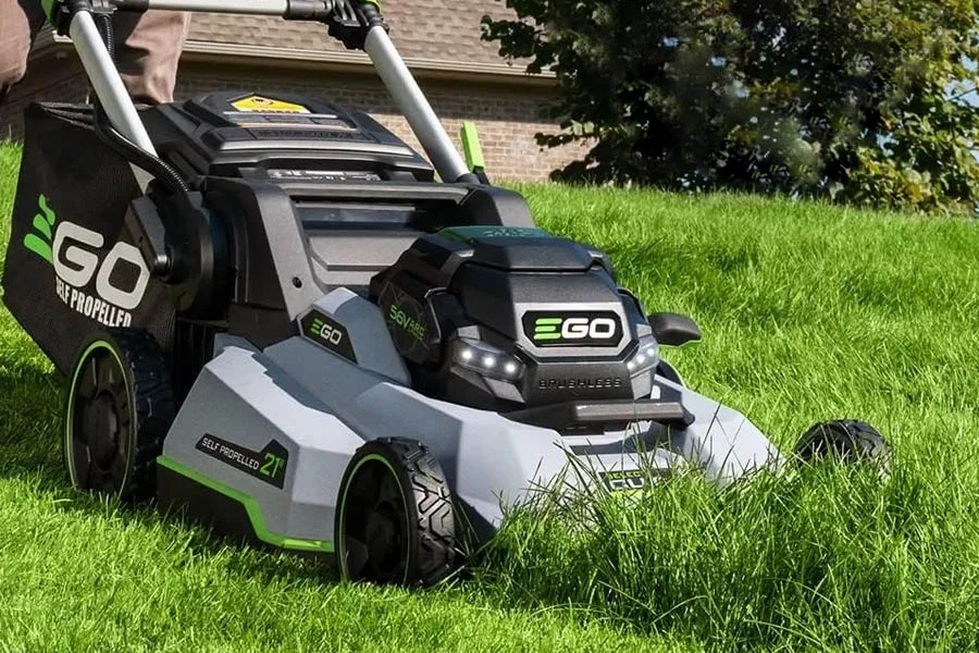 self propelled lawn mower electric