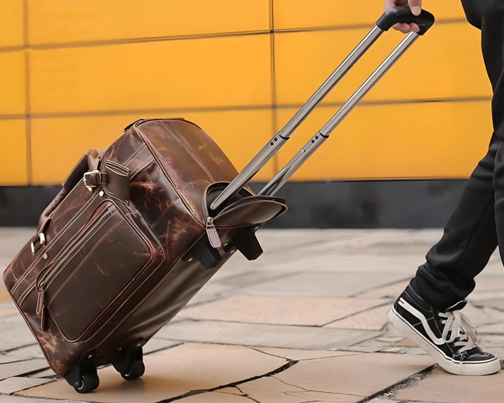 2 wheel carry on luggage